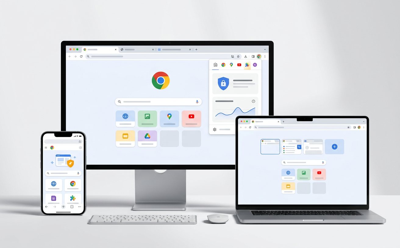 Chrome 浏览器下载安装界面