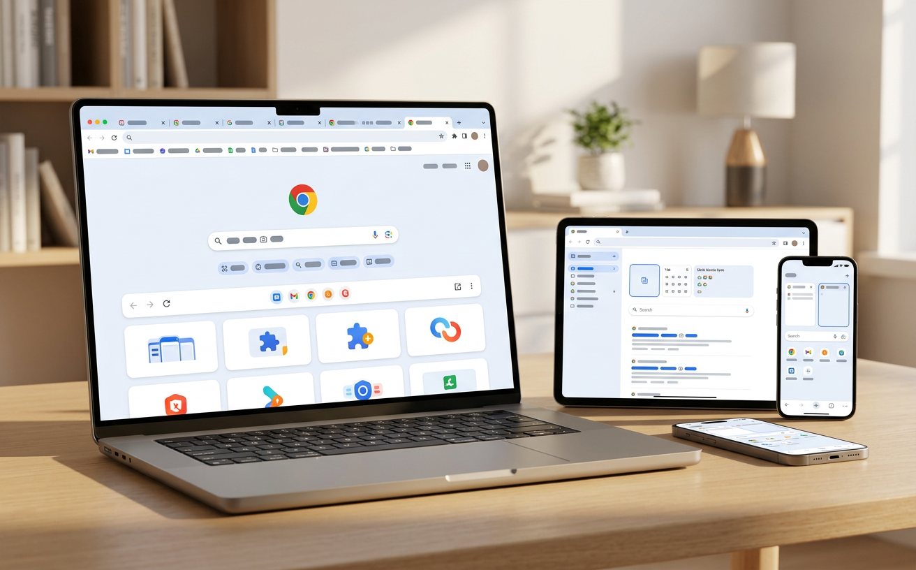 Chrome多标签管理界面展示